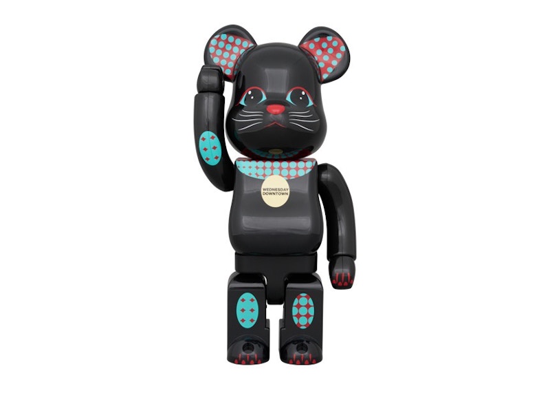 Bearbrick Wednesday Downtown Maneki-neko 400% - JP