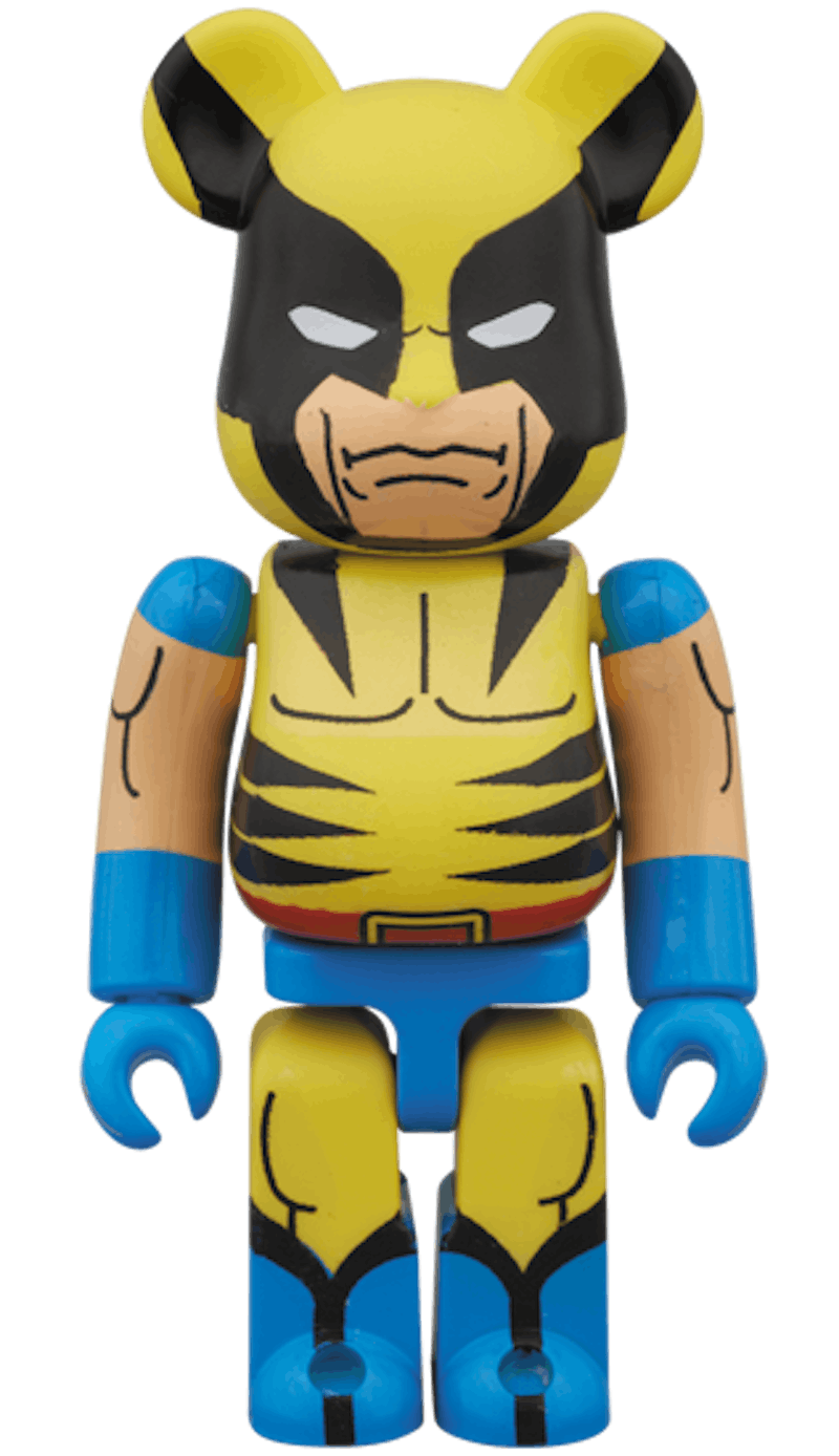 その他 BE@RBRICK - Be@rbrick WOLVERINE (BROWN Ver.) Bearbrick MARVEL X-MAN WOLVERINE 100% Limited Medicom Be