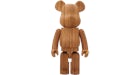Bearbrick World Wide Tour 2 Karimoku 1000% Wood