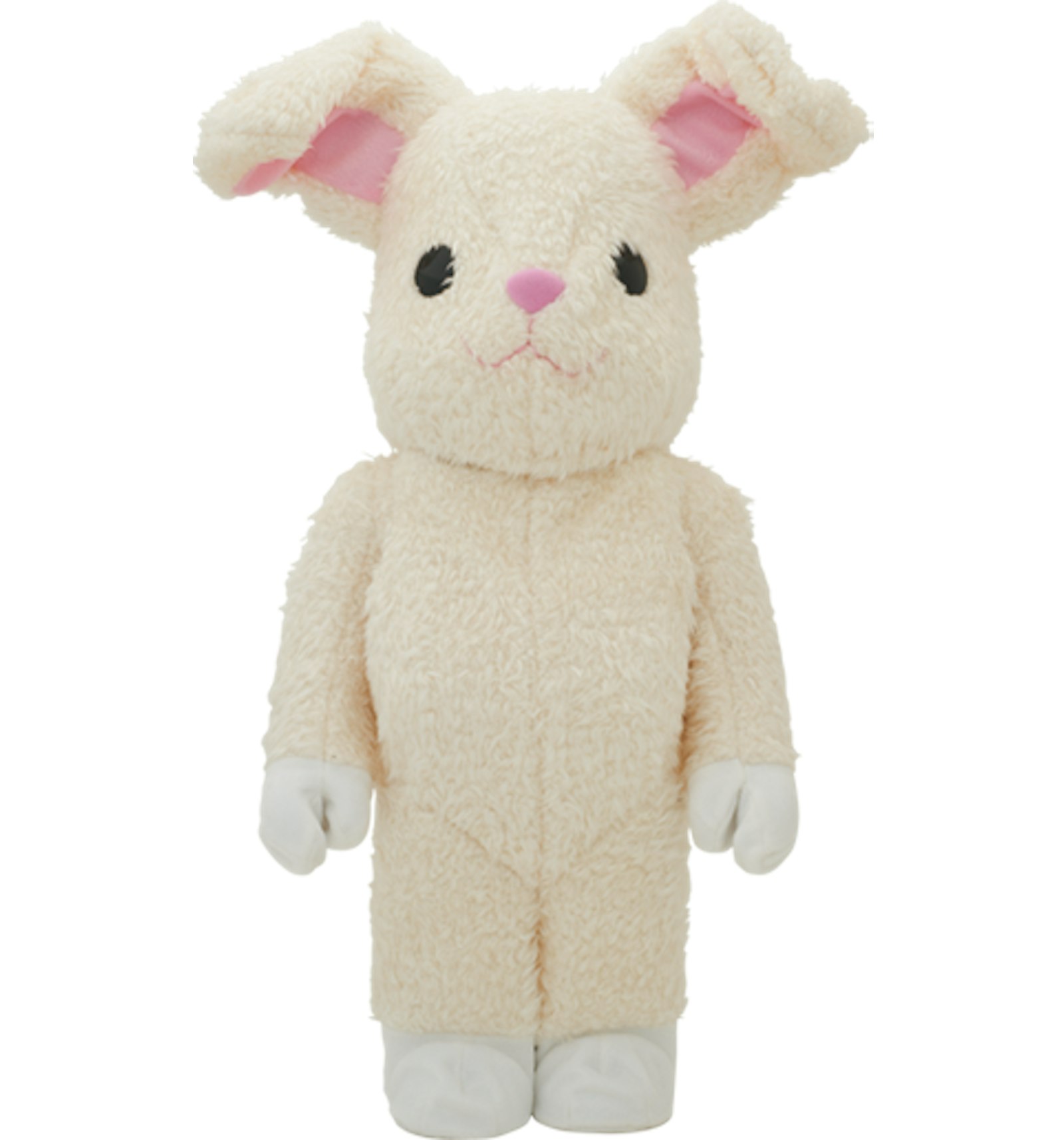 Bearbrick World Wide Tour 2 x Fragment Bunny 1000% White