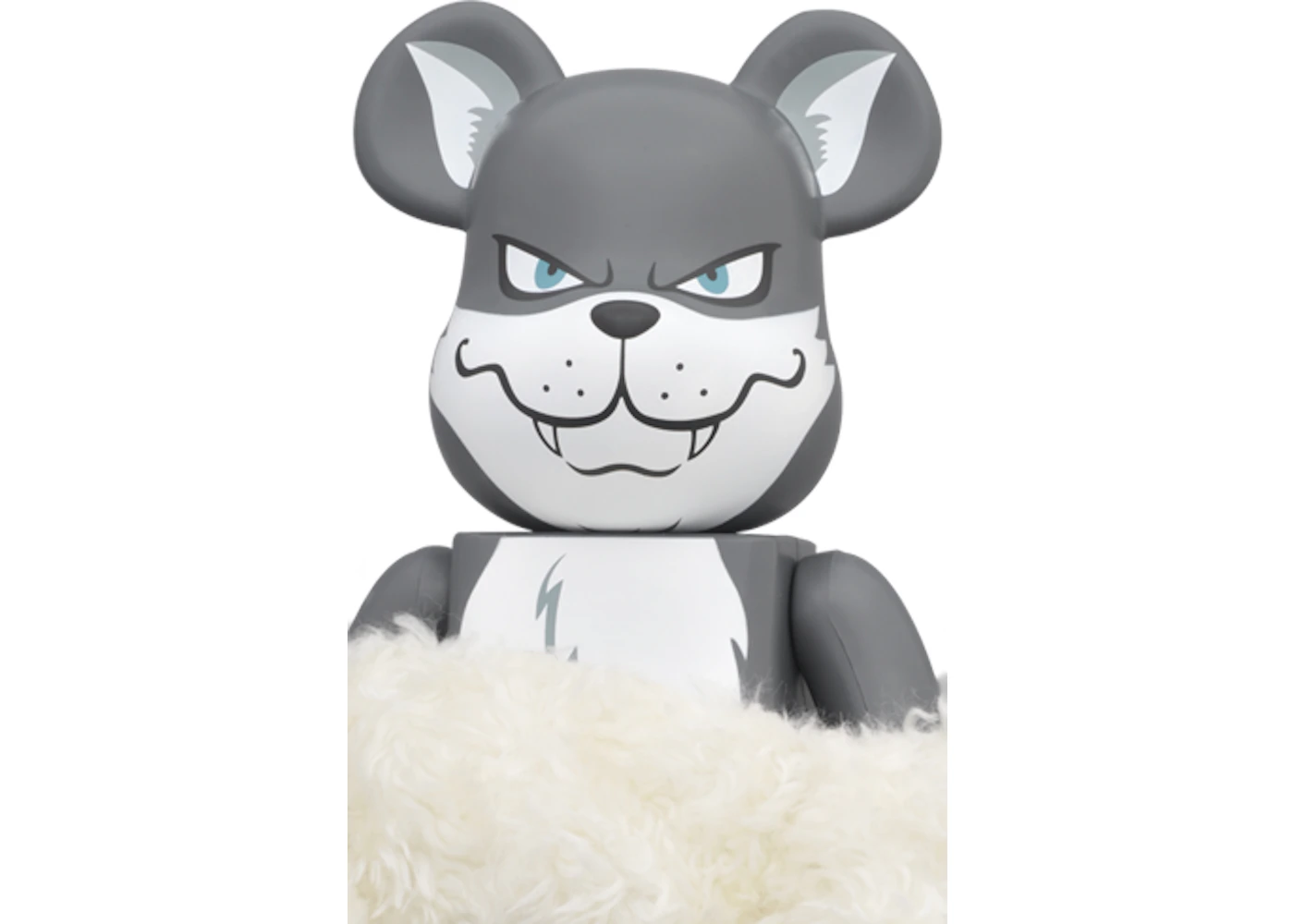 Bearbrick World Wide Tour Fragment Wolf x Rabbit 400% White - US