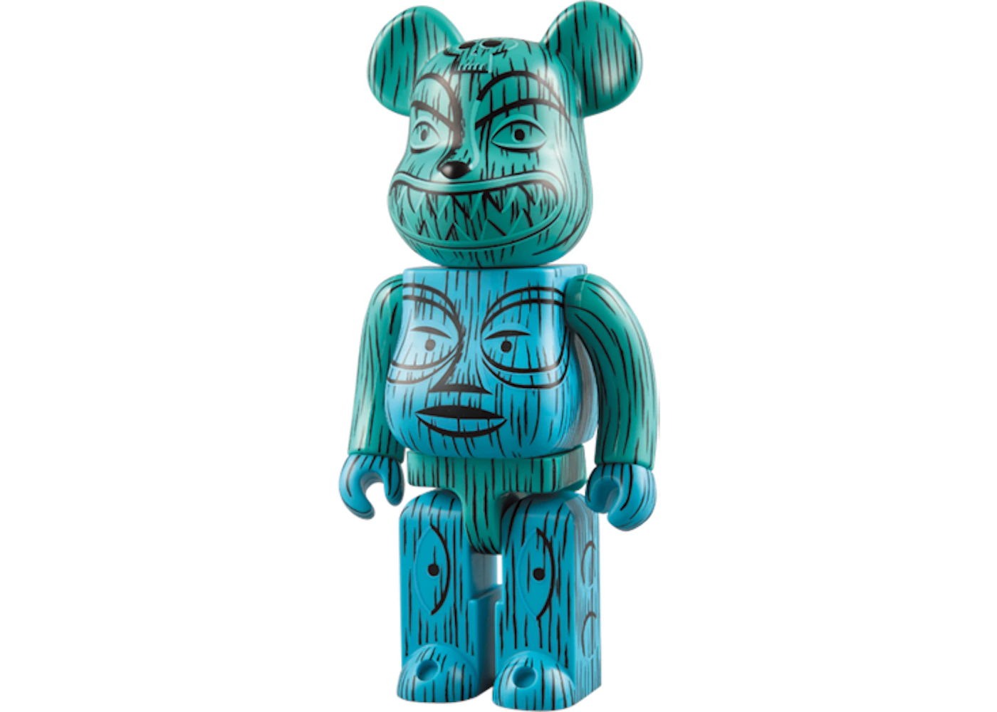 Bearbrick World Wide Tour Shag 400% Blue - US Bearbrick World Wide Tour Shag 400% Blue - US