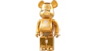Bearbrick World Wide Tour x Mastermind Japan 1000% Gold