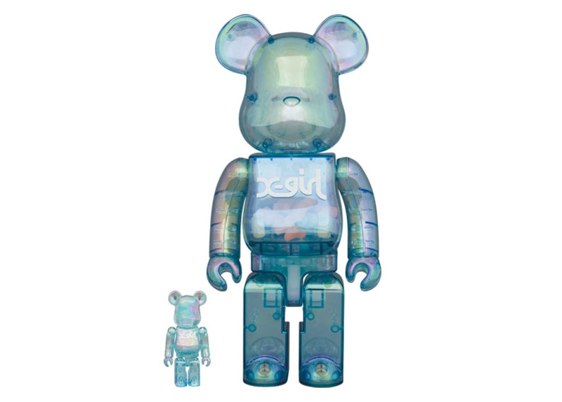 X-girl x bearbrick 100% 400%-