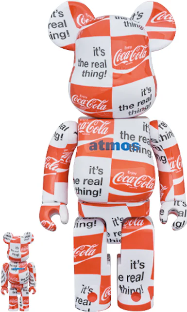 Bearbrick atmos x Coca-Cola 100% \u0026 400%おもちゃ
