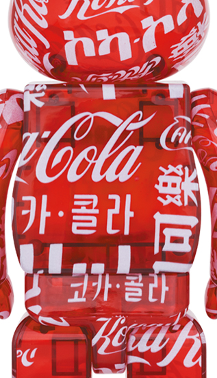 Bearbrick atmos x Coca-Cola 100% u0026 400% Set Clear/Red - US