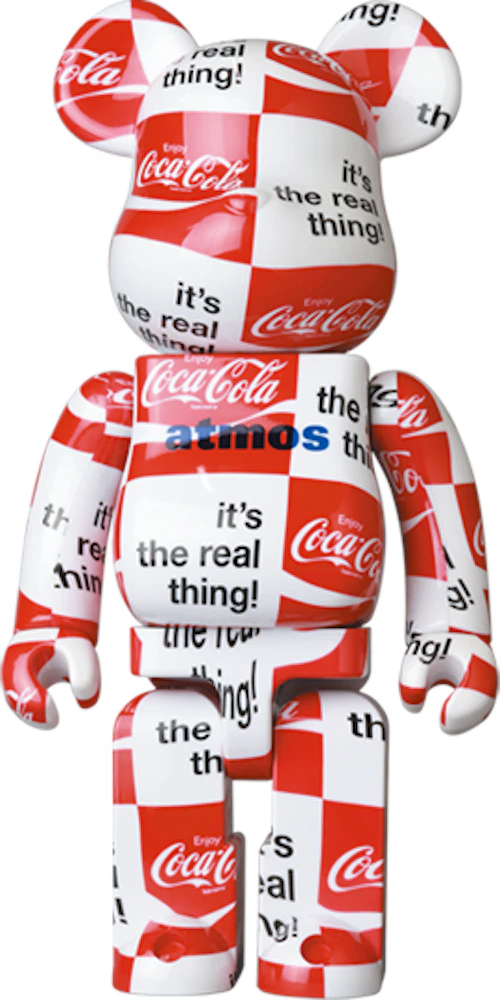 Bearbrick atmos x Coca-Cola 1000% CHECKERBOARD