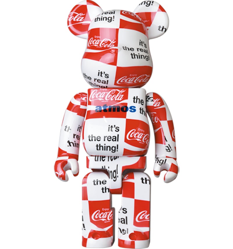 Bearbrick atmos x Coca-Cola 1000% CHECKERBOARD - US Bearbrick atmos x Coca-Cola 1000% CHECKERBOARD - US