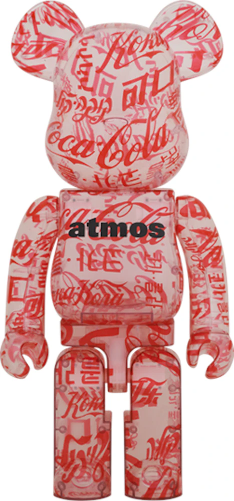 Bearbrick atmos x Coco-Cola Clear Body 1000% - US