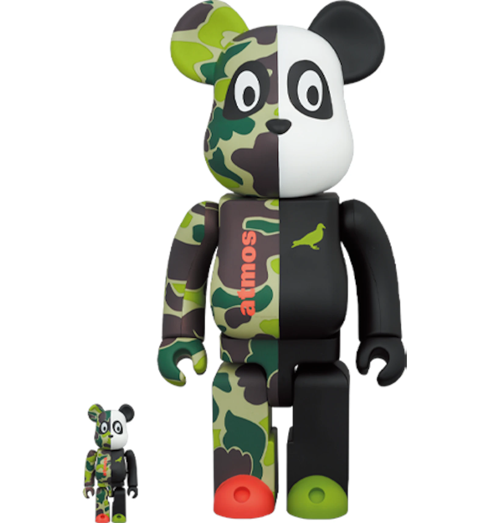 BE@RBRICK 100% 400% atmos BEARBRICK-