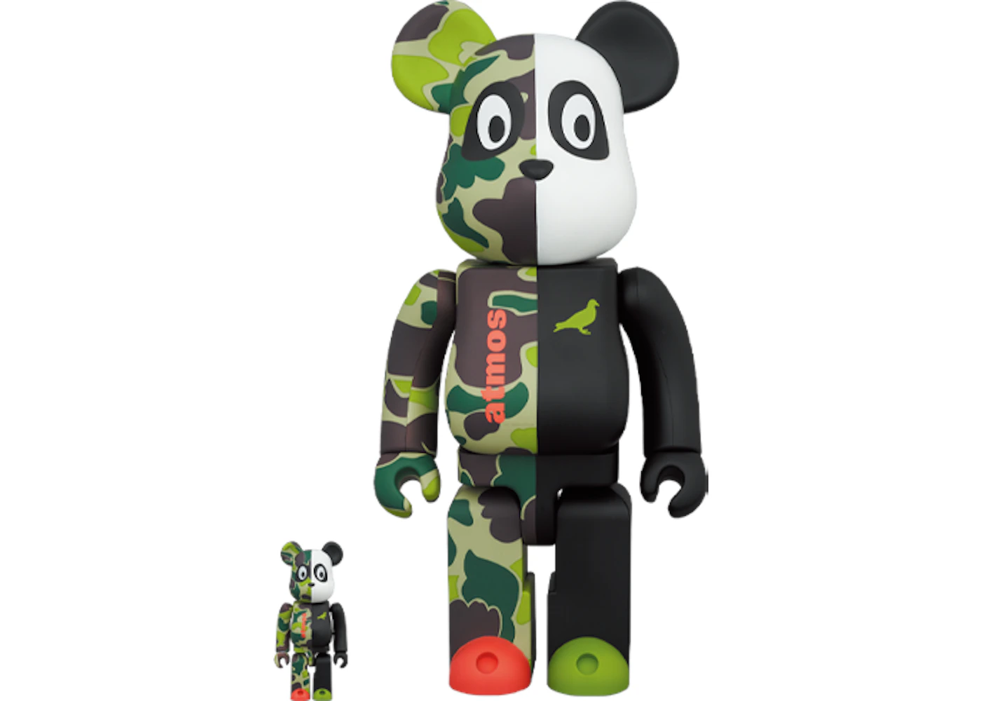 BE@RBRICK ATMOS x STAPLE 400％ 100%-