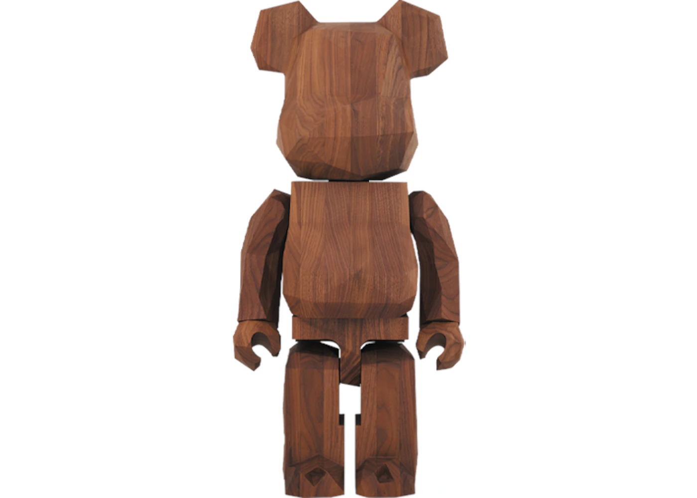 Bearbrick Fragment x Karimoku Polygon 1000% Brown - US