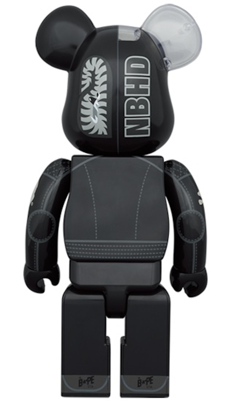 Bearbrick x A Bathing Ape x Neighborhood 100% & 400% Set - US