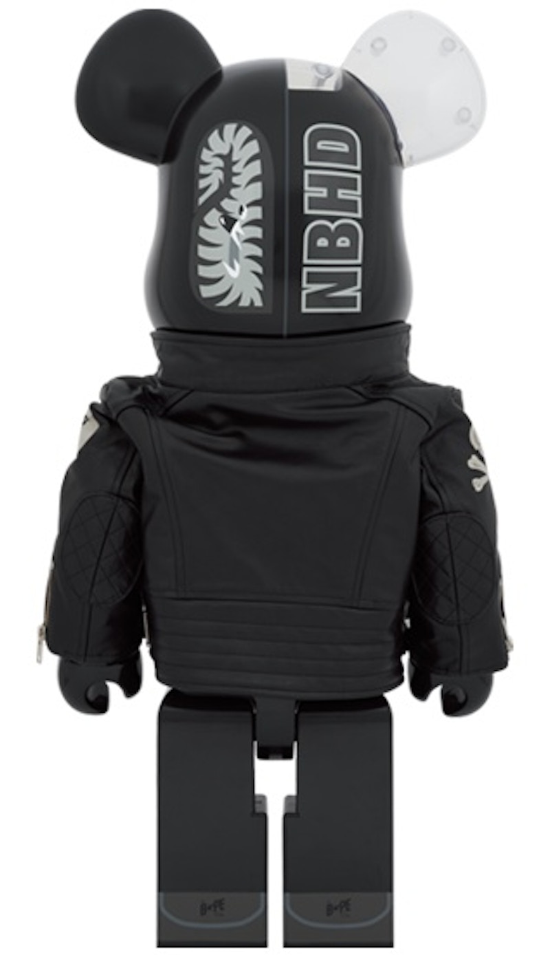 Bearbrick x A Bathing Ape x Neighborhood 1000% - JP