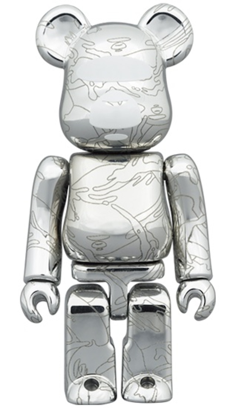 Bearbrick x AAPE by A Bathing Ape 10th Anniversary 100% & 400% Set