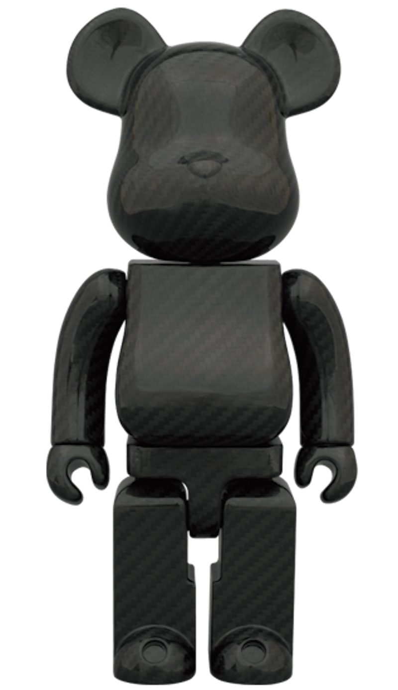 新品正規品 BE@RBRICK HxS 400% CLEAR BLACK Medicom Toy BE@RBRICK
