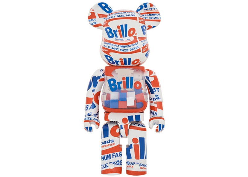 Bearbrick x Andy Warhol Brillo (2022) 1000%