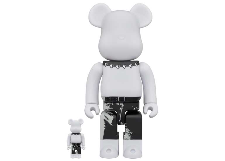 Bearbrick x Andy Warhol x The Rolling Stones (Sticky Fingers) 100
