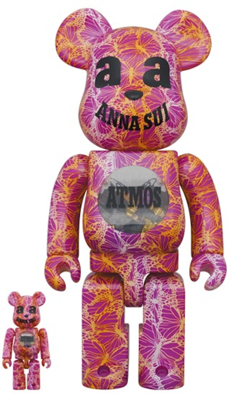 Bearbrick x Atmos Anna Sui 100% & 400% Set - GB