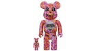 Bearbrick x Atmos Anna Sui 100% & 400% Set