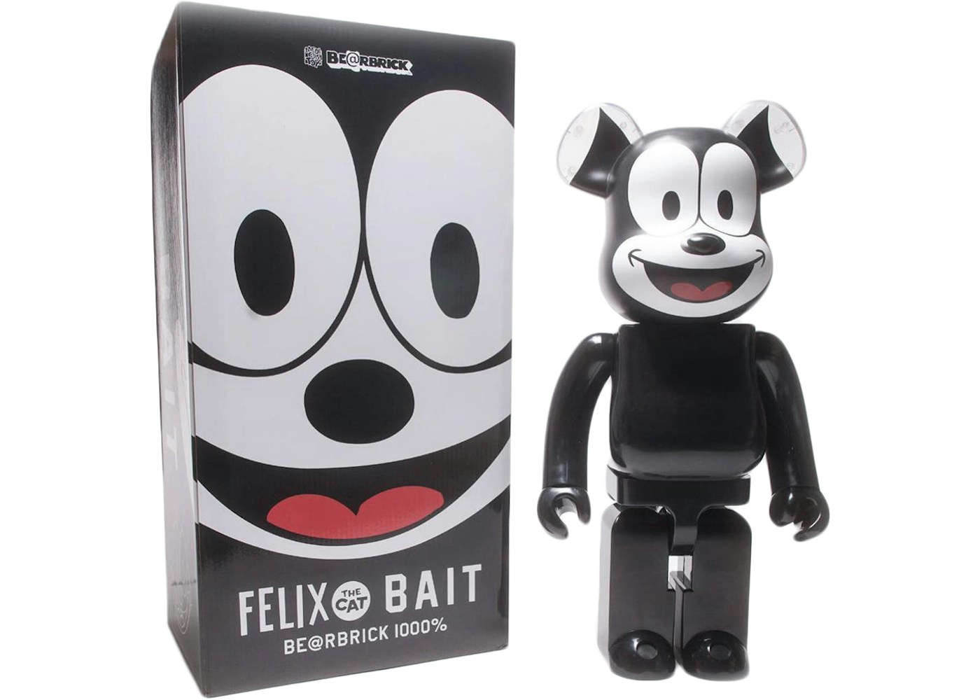 Bearbrick X Bait X Medicom X Felix The Cat 1000 Bearbrick X Bait X Medicom X Felix The Cat 1000