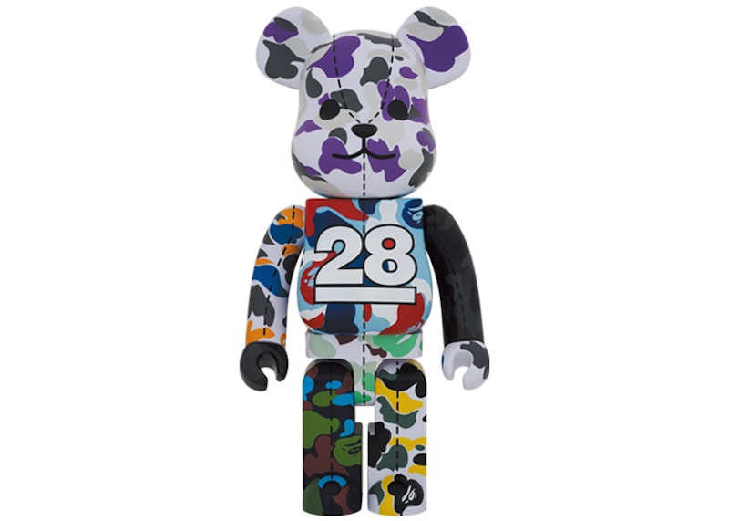 Bearbrick x BAPE 28th Anniversary Camo #1 1000% - US