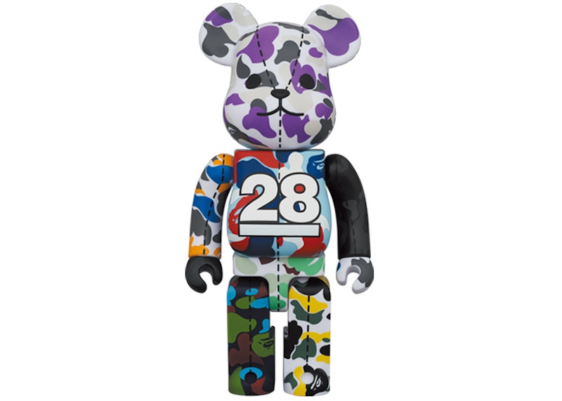 Bearbrick x BAPE 28th Anniversary Camo #1 400%