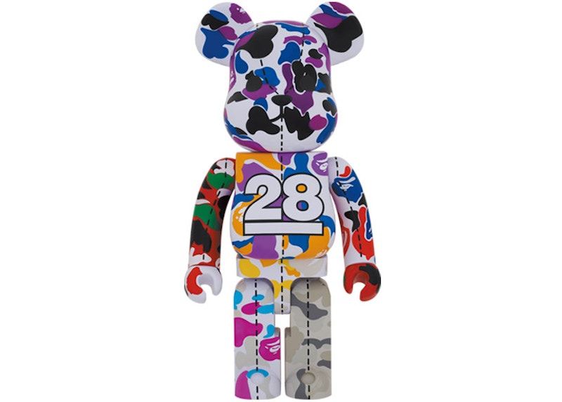 Bearbrick x BAPE 28th Anniversary Camo #2 1000% - US