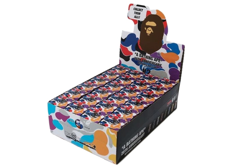 Bearbrick x BAPE 28th Anniversary Camo #2 Sealed Case 100% (24 Blind Boxes)  - US