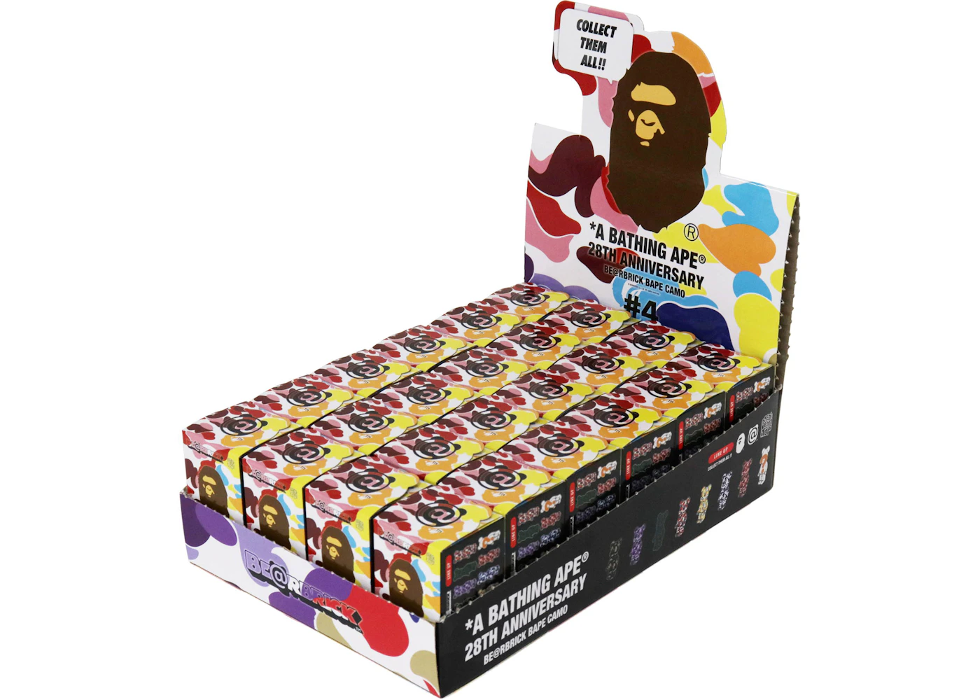 $100 Bape Mystery Box Bearbrick X BAPE 28th Anniversary Camo