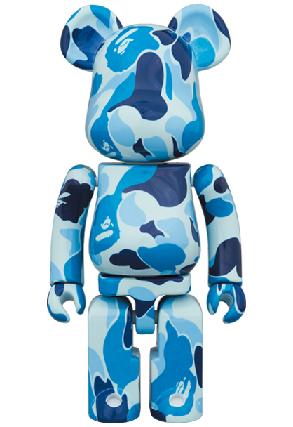 Bearbrick x BAPE Camo 200% Blue - US