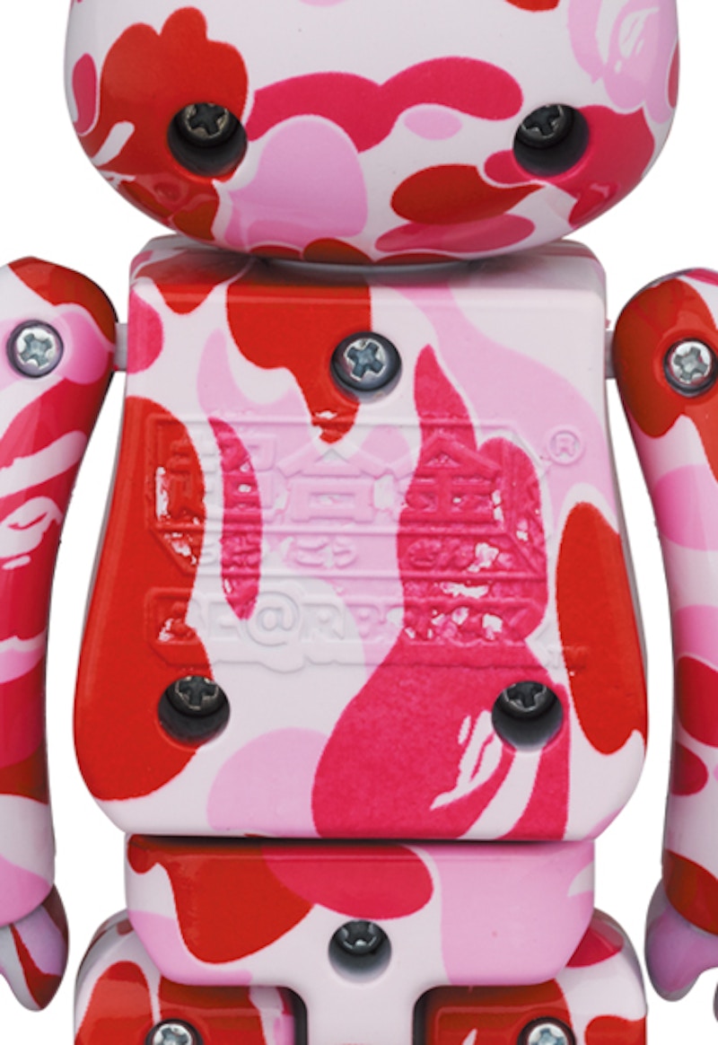 Bearbrick x BAPE Camo 200% Pink - US