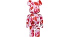 Bearbrick x BAPE Camo 200% Pink