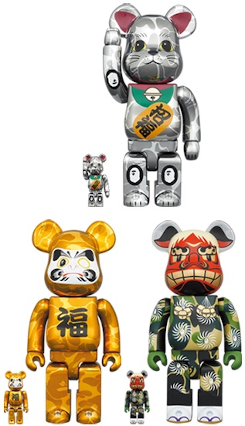 専用 BE@RBRICK MANEKINEKO u0026 DARUMA-