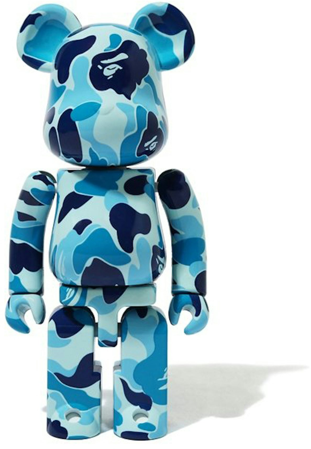 Bearbrick x BAPE Medicom Toy ABC Camo Chogokin 200% Blue