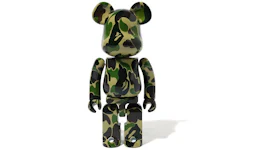 Bearbrick x BAPE Medicom Toy ABC Camo Chogokin 200% Green