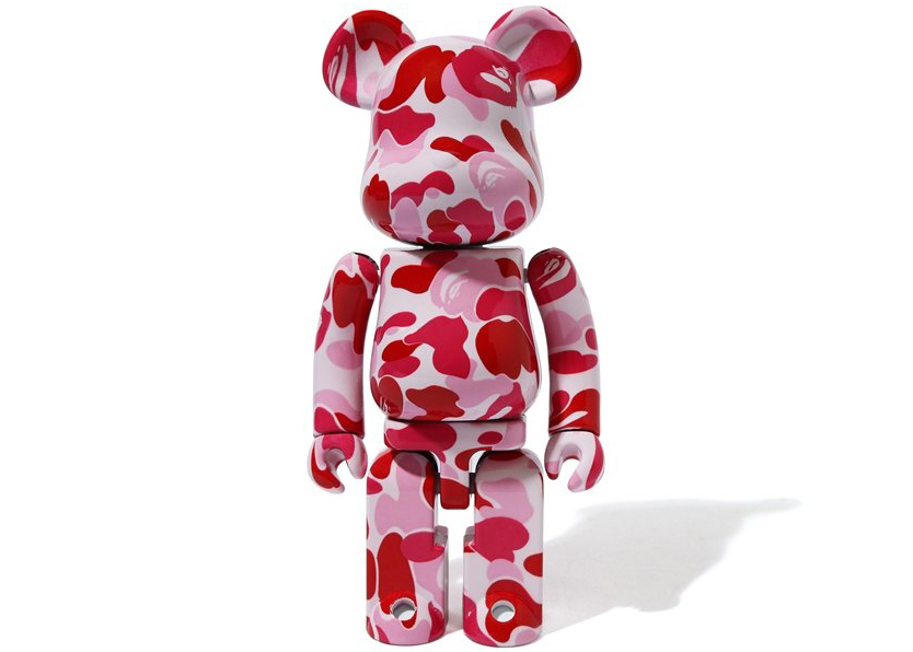 Bearbrick x BAPE Medicom Toy ABC Camo Chogokin 200% Pink - CN