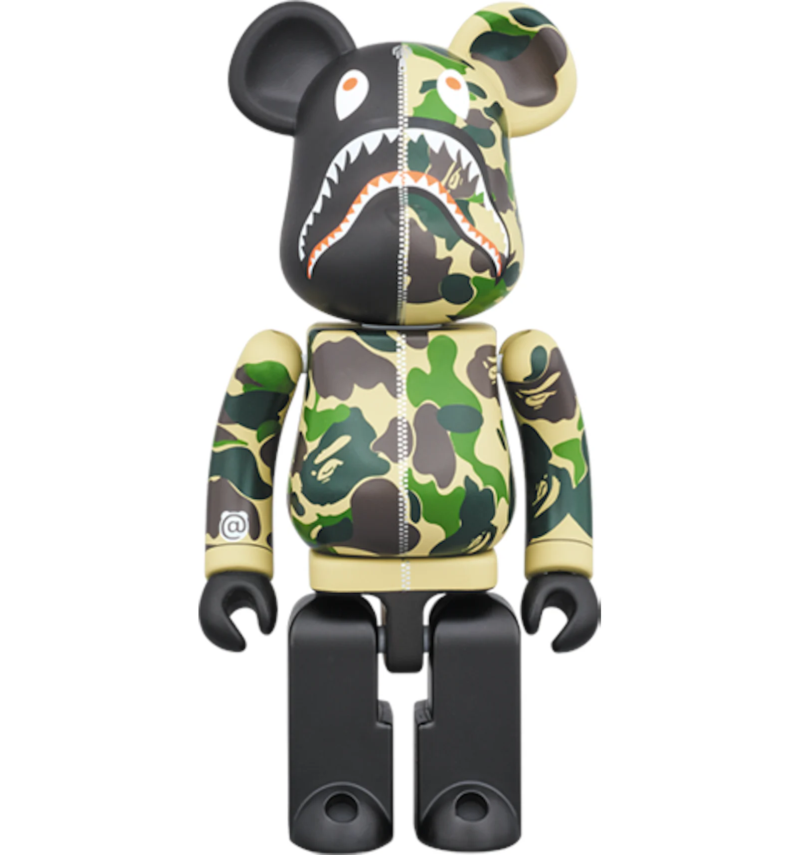 Bearbrick x BAPE Superalloy ABC Camo Shark 200