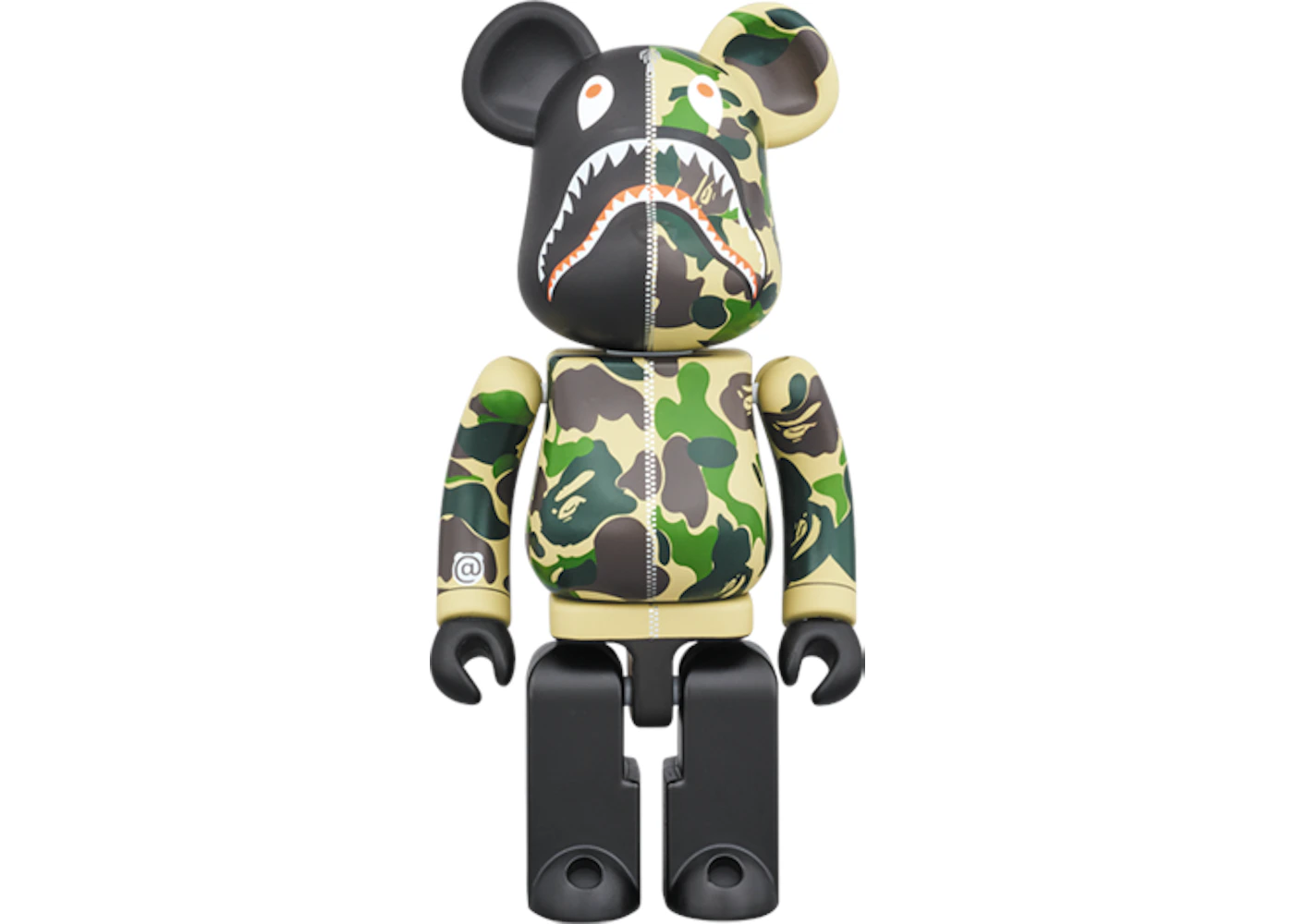 Bearbrick x BAPE Superalloy ABC Camo Shark 200% US
