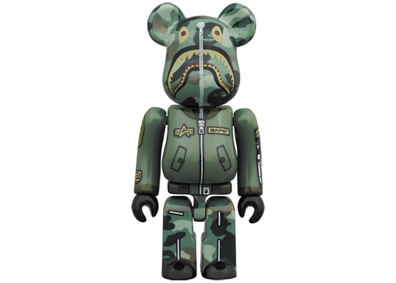 正規品 BE@RBRICK BAPE (R) × ALPHA 100％&400%