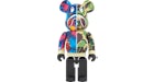 Bearbrick x Bape x Mika Ninagawa Shark 1000% Green