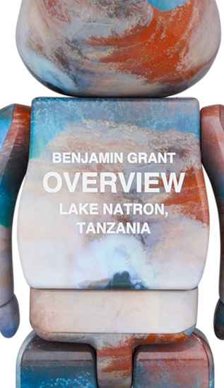 Bearbrick x Benjamin Grant (Overview) Lake Natron 100% u0026 400% Set - JP