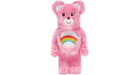 Bearbrick x Care Bears Cheer Bear Costume Ver. 400% en rosa