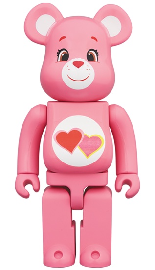 Bearbrick x Care Bears Cheer Bear Costume Ver. 1000% Pink - US