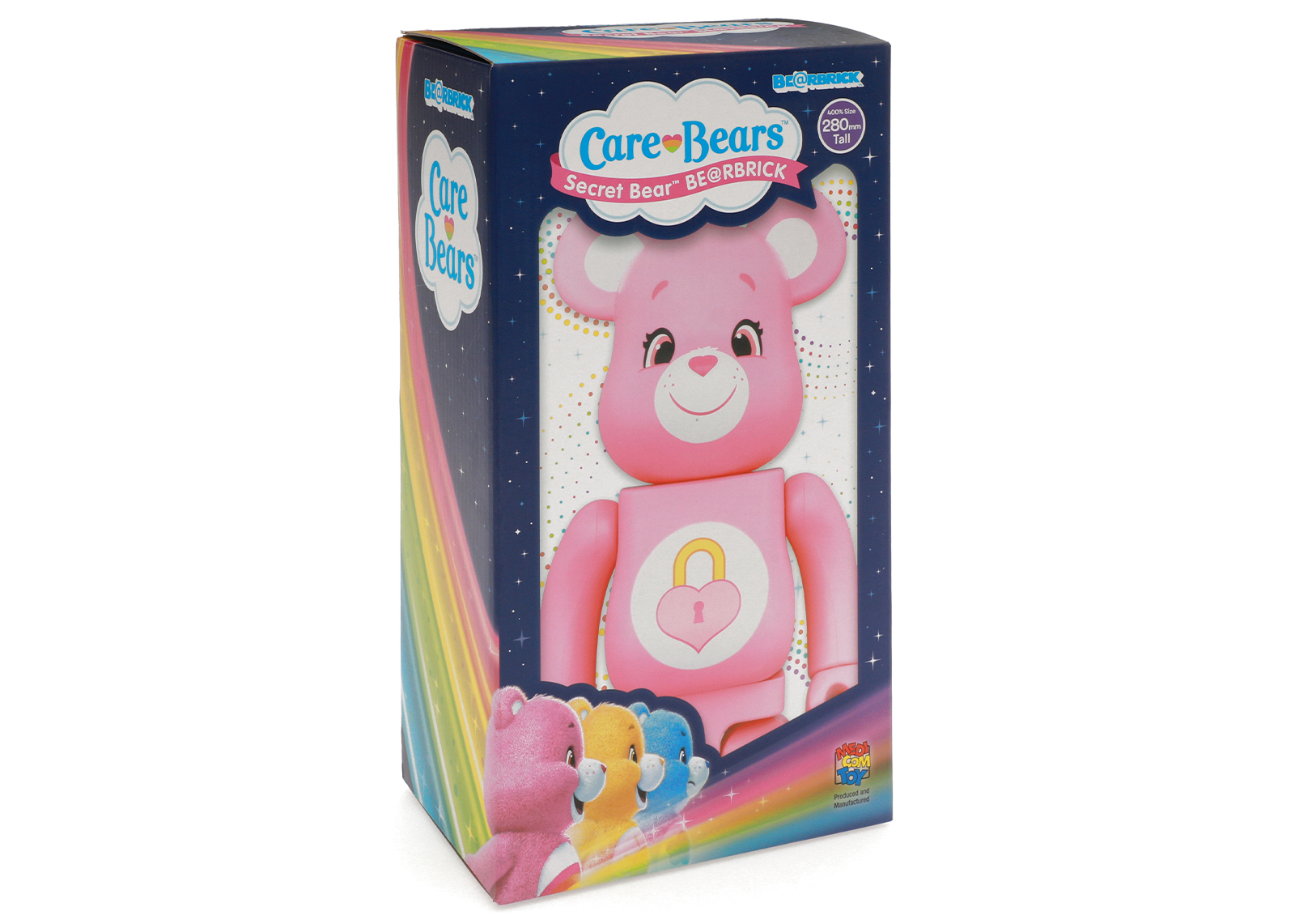 Bearbrick x Care Bears Secret Bear 400% Pink - US