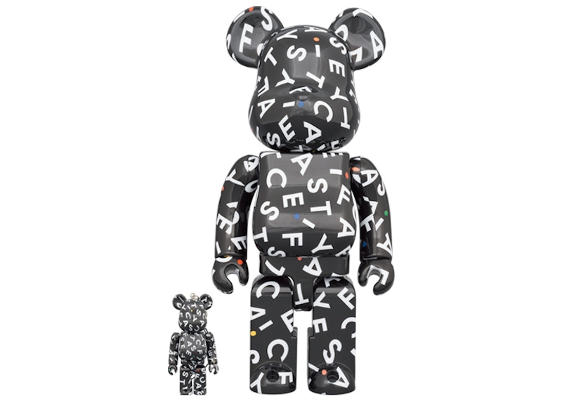 Bearbrick x AAPE by A Bathing Ape 10th Anniversary 100% & 400% Set