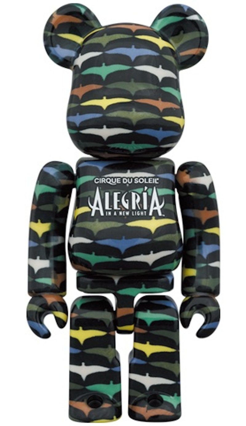 Bearbrick x Cirque du Soleil Alegria In a New Light 100% & 400