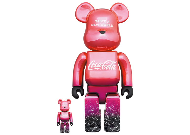 Bearbrick x Coca-Cola Creations 100% & 400% Set