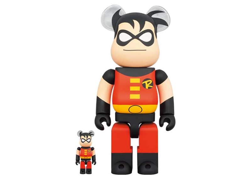 Bearbrick x DC Robin (The New Batman Adventures) 100% & 400 