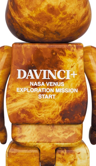 Bearbrick x Davini+ Nasa Vs Exploration Venus 100% u0026 400% Set